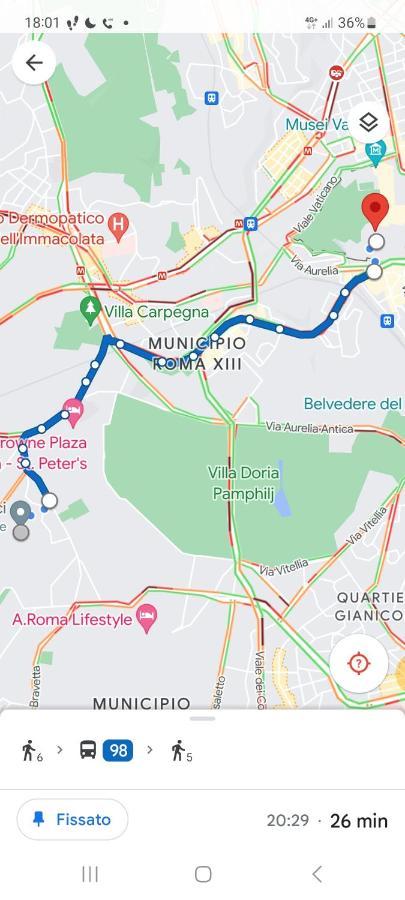 Apartament La Casa Di Katia Rzym Zewnętrze zdjęcie